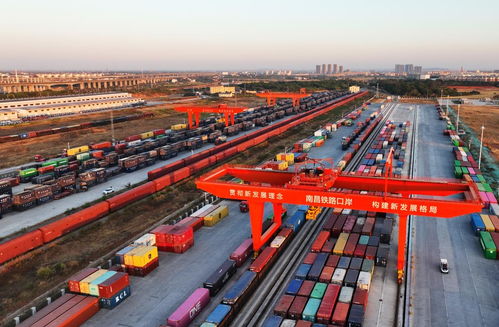 江西南昌向塘國際陸港前9個月開行外貿班列同比增長26.14